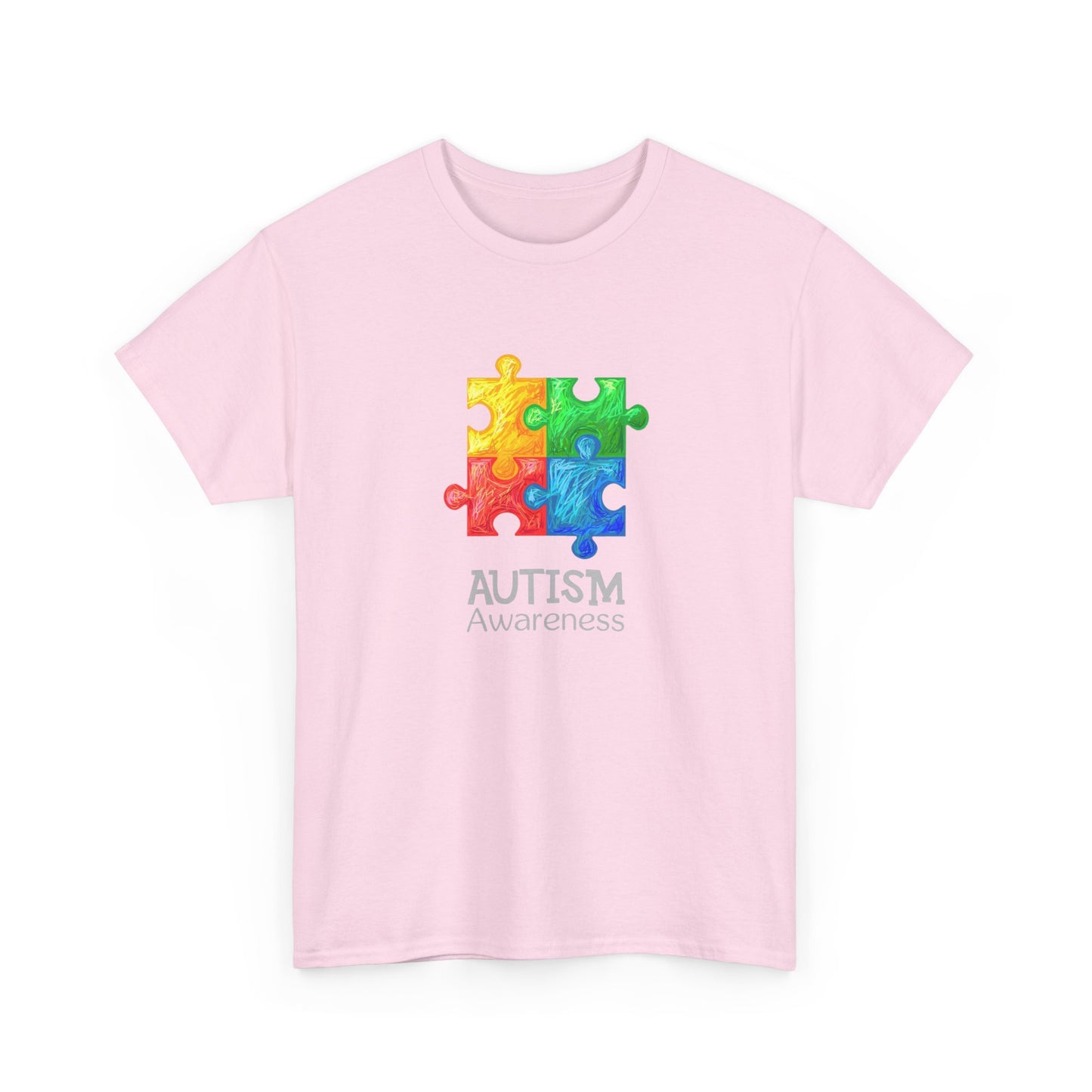 Autism Tshirt awareness health care nursing mental health Unisex Heavy Cotton