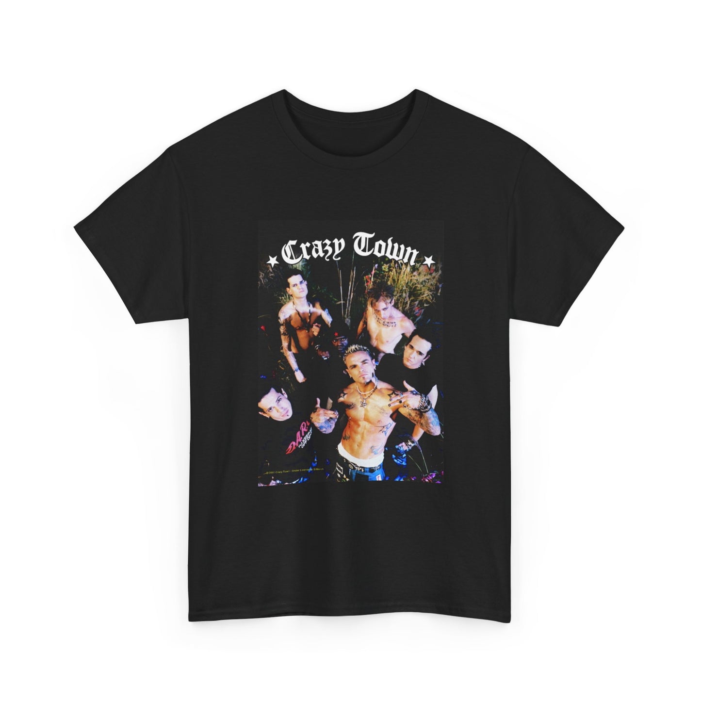 Crazy Town T shirt Album Cover Vintage Poster 90s Unisex Heavy Cotton Tee