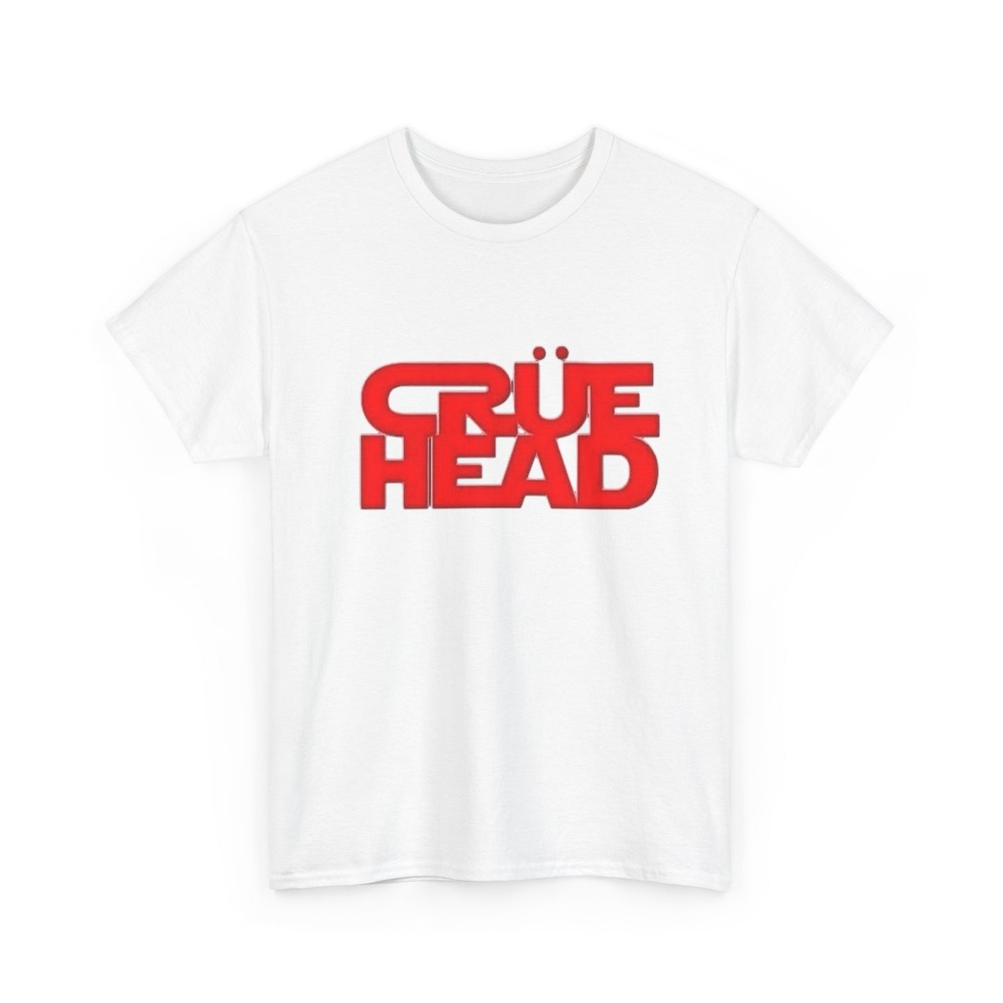 Crue Head Vintage Graphic T Shirt Unisex Heavy Cotton Tee