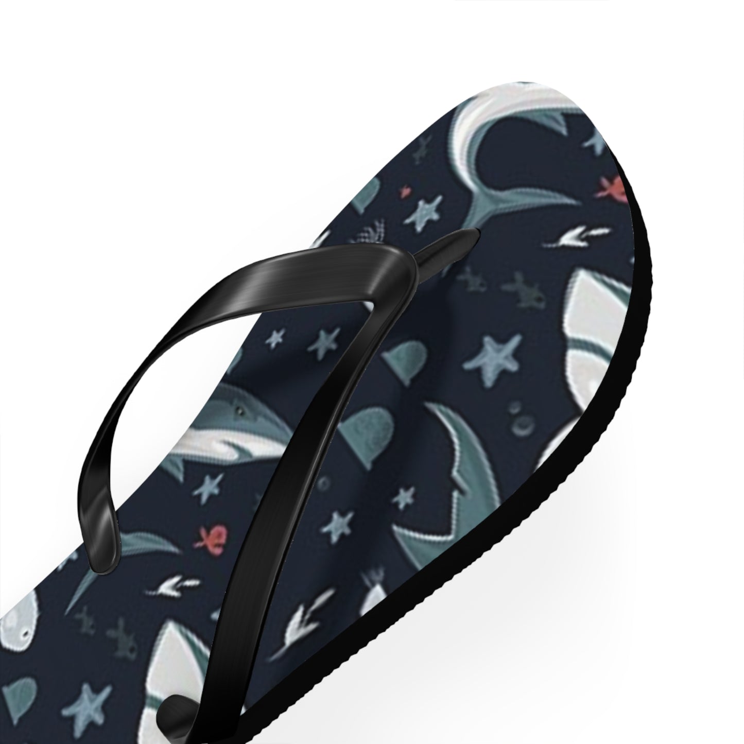 Shark Summer Sandals, Beach Shoes, Vacation Flip Flops, Pool Slides, Comfortable