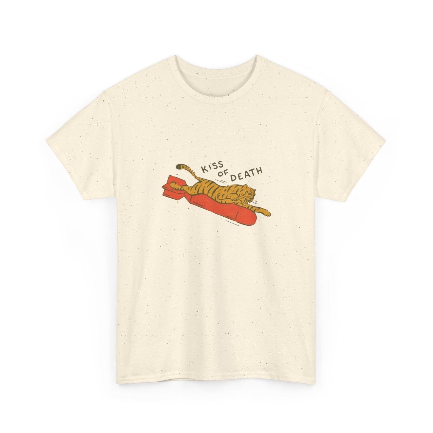 Kiss Of Death Graphic T Shirt Unisex Heavy Cotton Tee