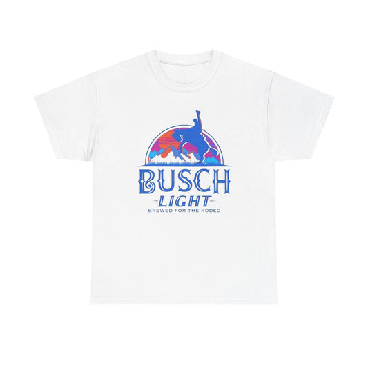 Busch Light Beer Graphic T Shirt ALL SIZES Tee Unisex Heavy Cotton