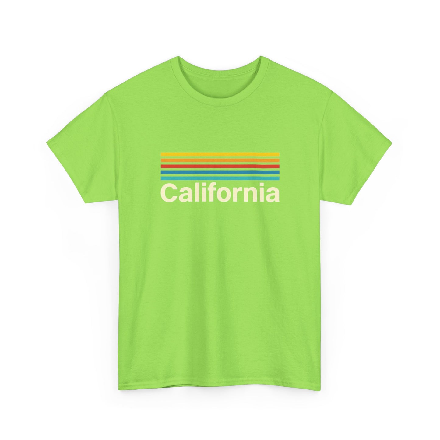 California Vintage Arcade Logo Graphic T-Shirt Unisex Heavy Cotton Tee
