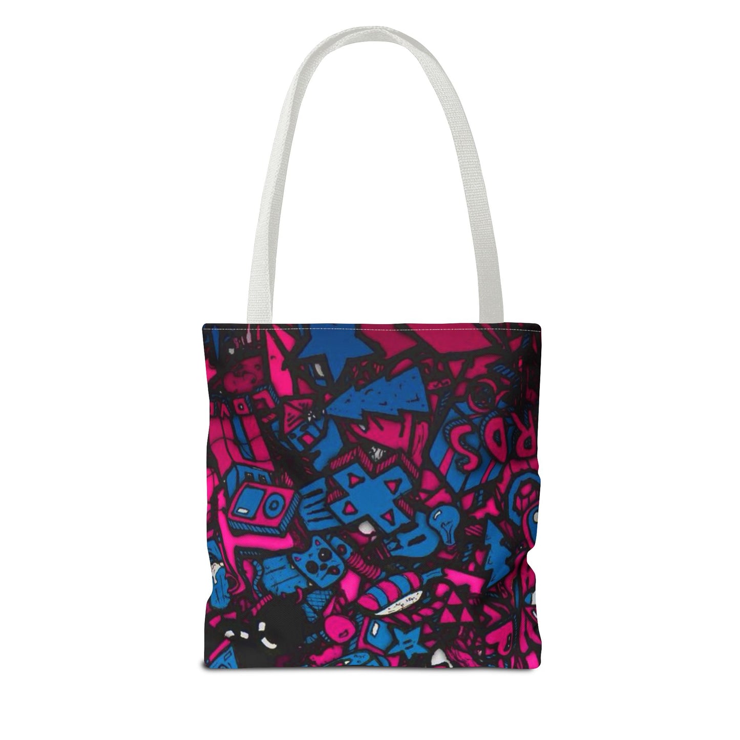 Cartoon Characters All Over Print BRAND NEW Purse, Pocketbook,Travel Tote Bag