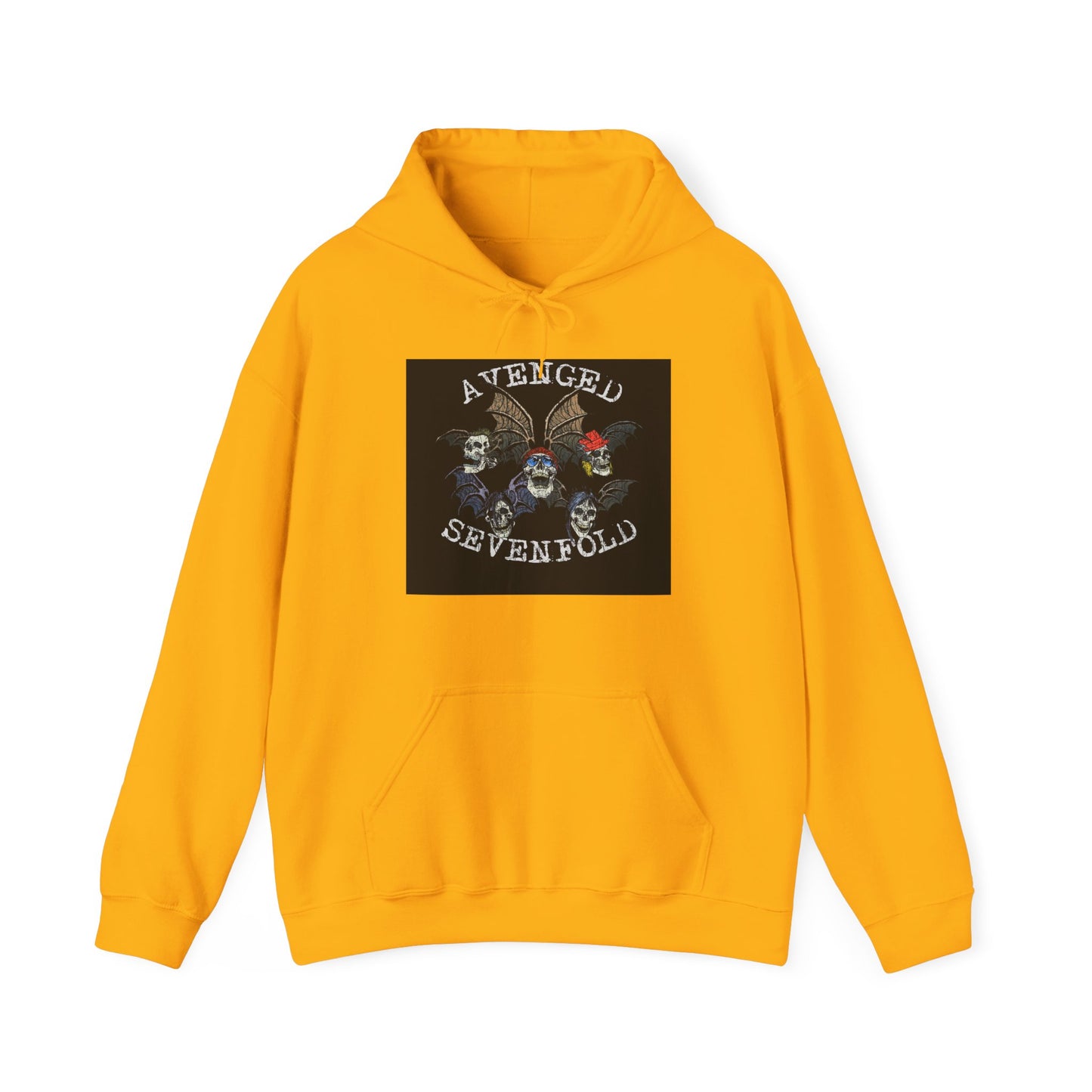 Avenged sevenfold hoodie punk rock metal vintage Hooded Sweatshirt graphic