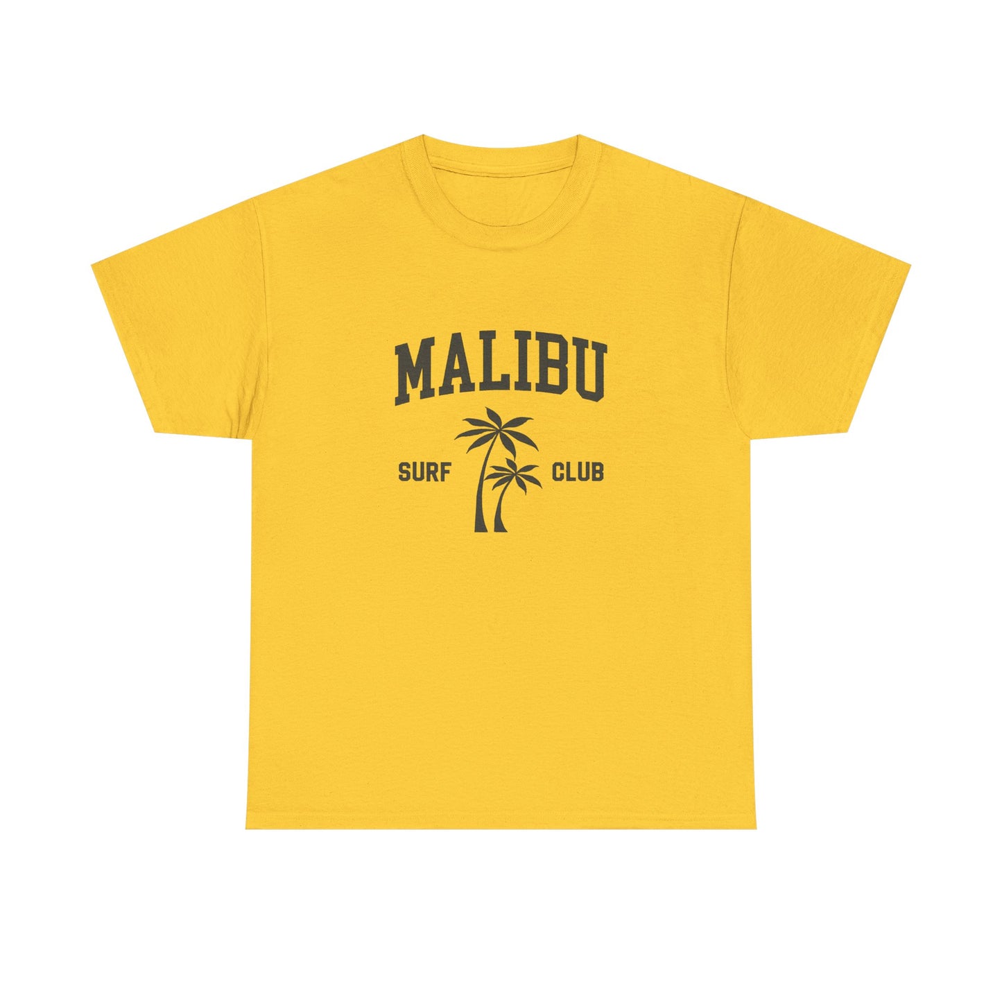 Malibu Surf Club Graphic T Shirt NEW Unisex Heavy Cotton Tee