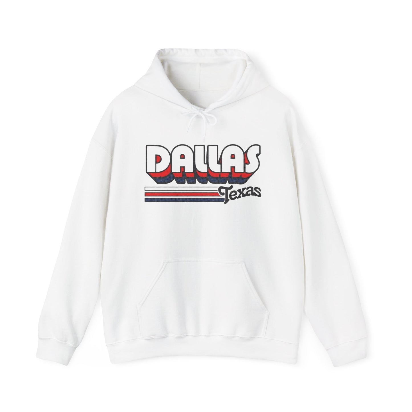 Dallas Texas Graphic Hoodie Heavy Blend™ NEW Sweatshirt
