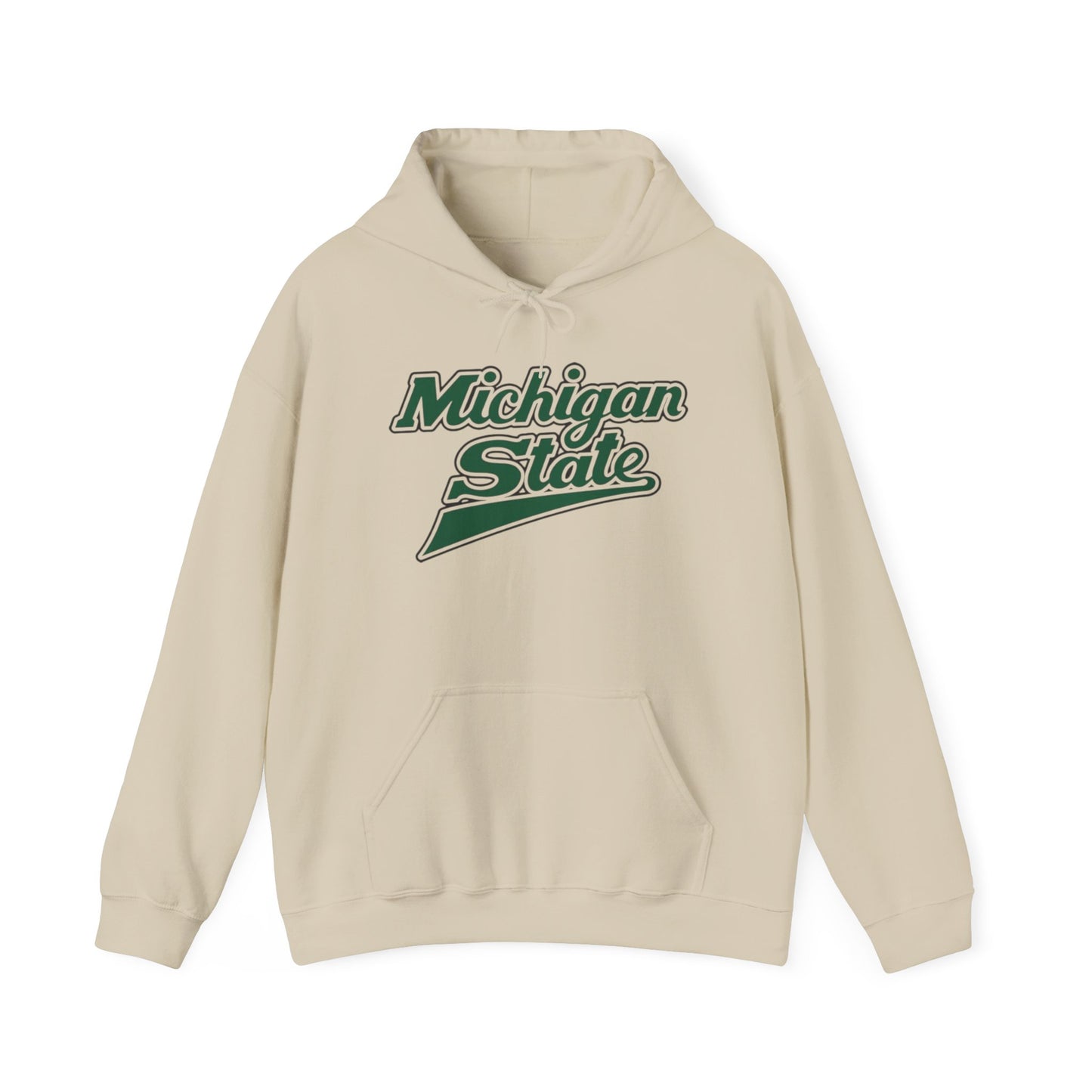 Michigan State Graphic Hoodie Heavy Blend Sweatshirt NEW
