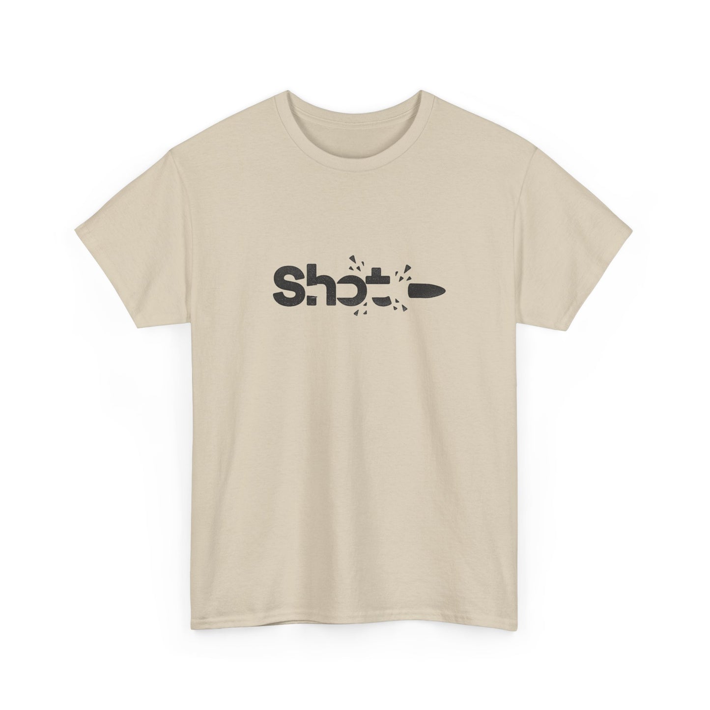 Bullet Shot 9mm Graphic T Shirt NEW Adult Regular Sizing Tee