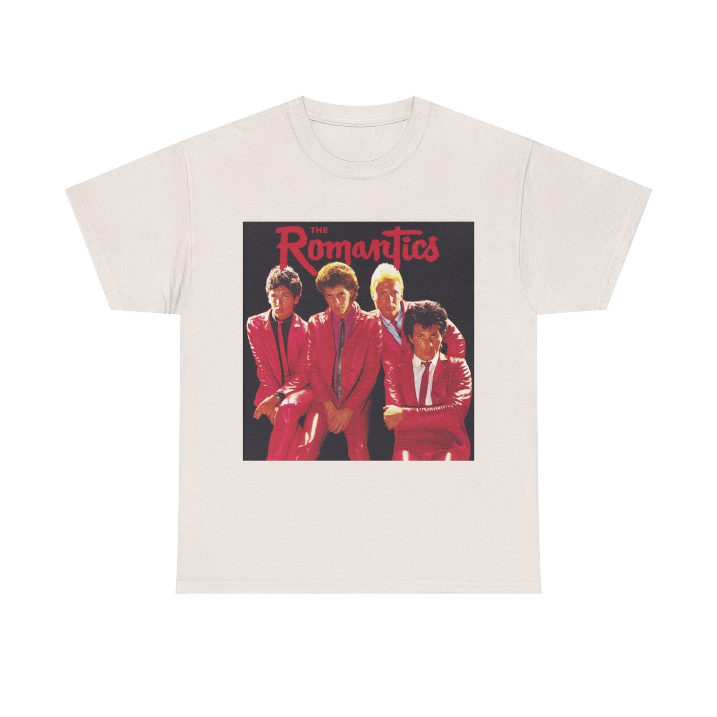 The Romantics Tshirt Vintage Band Poster Retro Unisex Heavy Cotton Tee