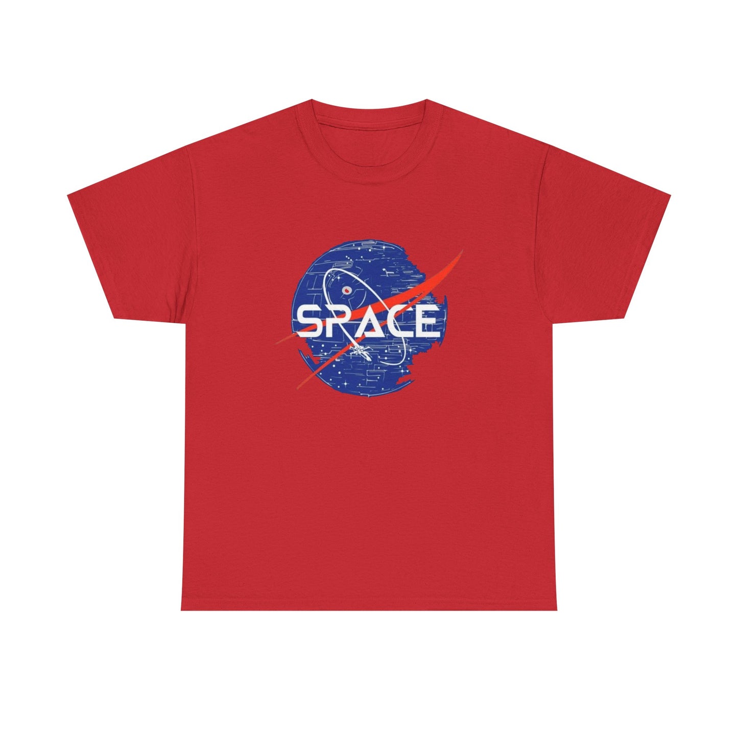 Space Graphic T Shirt Unisex Heavy Cotton Tee