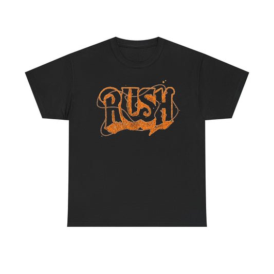 Rush Tshirt Vintage Rock 80s band graphic tour Unisex Heavy Cotton Tee