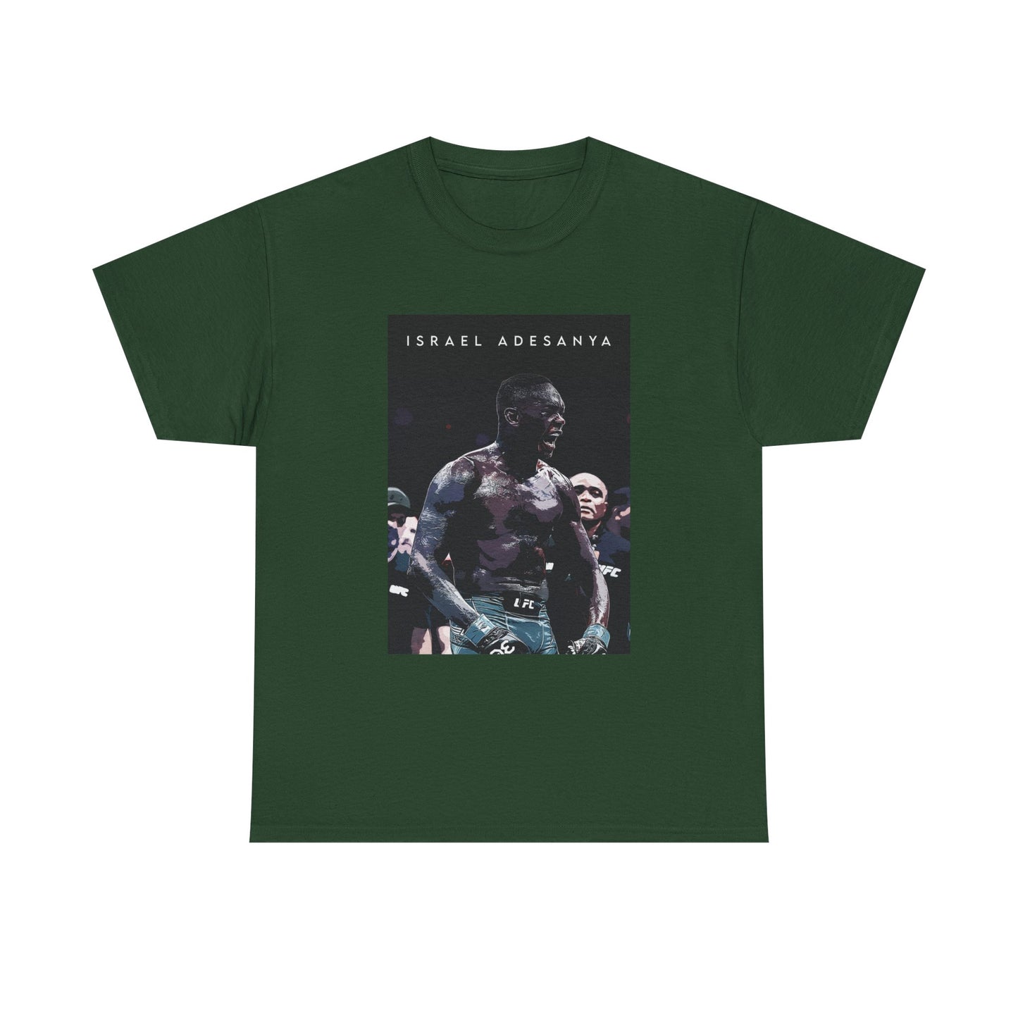 Israel Adesanya Tshirt Poster MMA UFC Merch Champ Graphic Unisex Heavy Cotton
