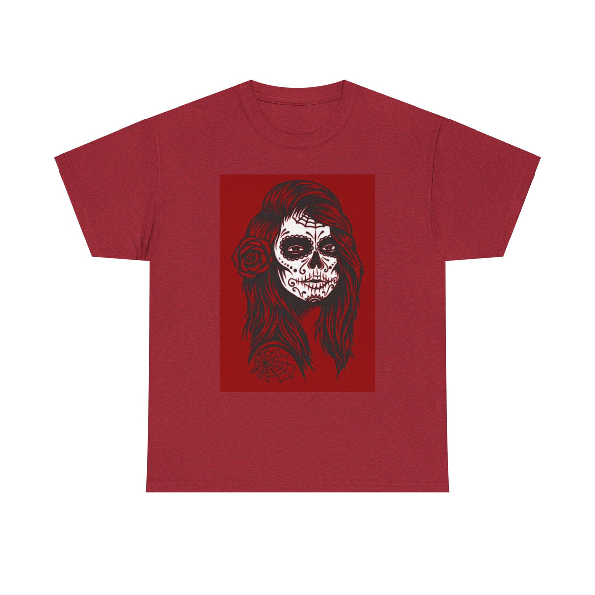 Day Of The Dead Graphic T Shirt Retro Art Mexico Vintage Unisex Heavy Cotton 7