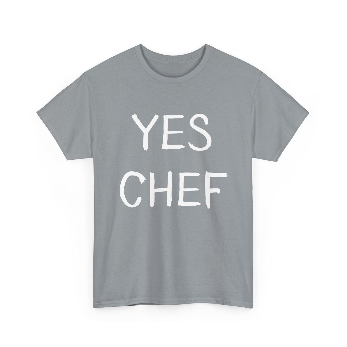 Yes Chef Graphic T-Shirt Cotton Tee New Gift Vintage