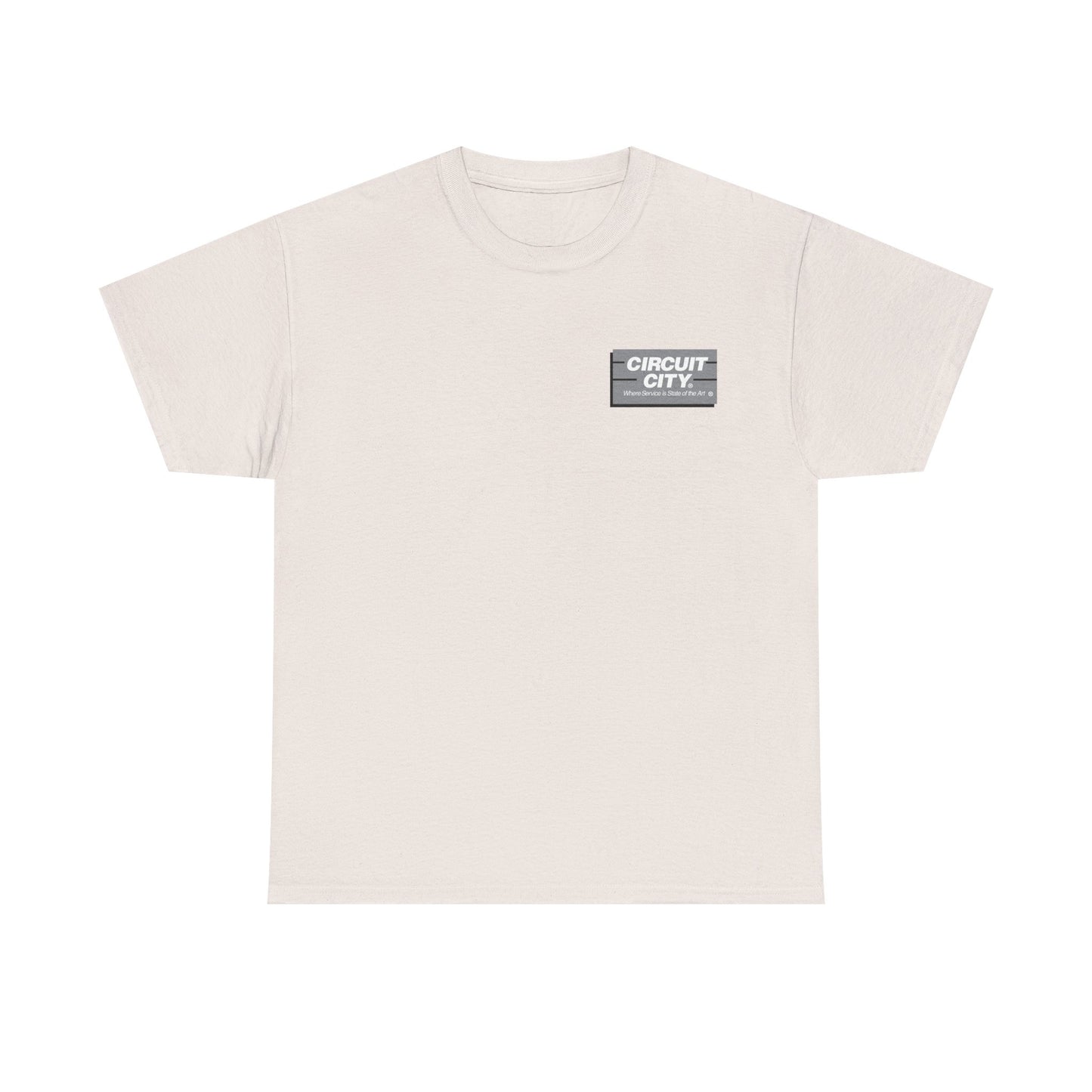 Circuit city T-shirt vintage graphic employee shirt retro design Unisex Heavy