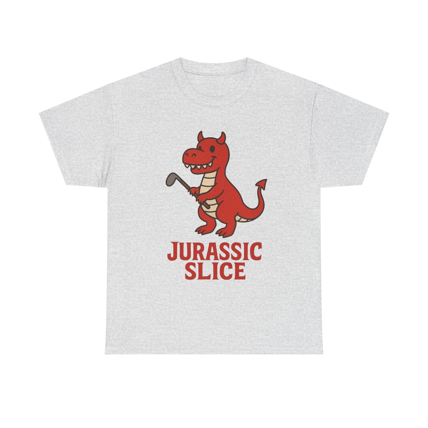 Jurassic Slice Golfing Funny Graphic T Shirt ADULT NEW