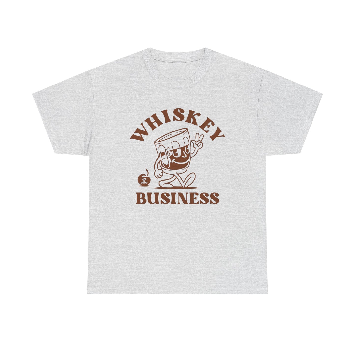 Whiskey Business T Shirt Funny Jokes Humor Unisex Heavy Cotton Tee