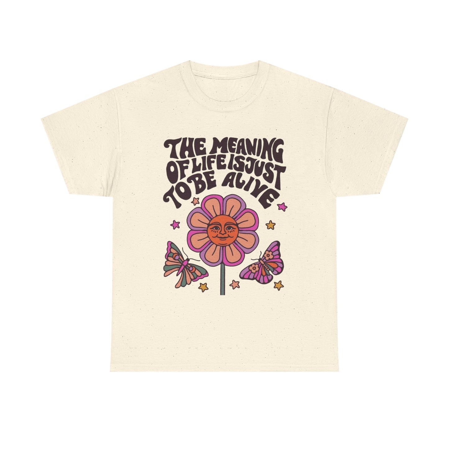 The Meaning Of Life Graphic T Shirt NEW ADULT Unisex Heavy Cotton Tee