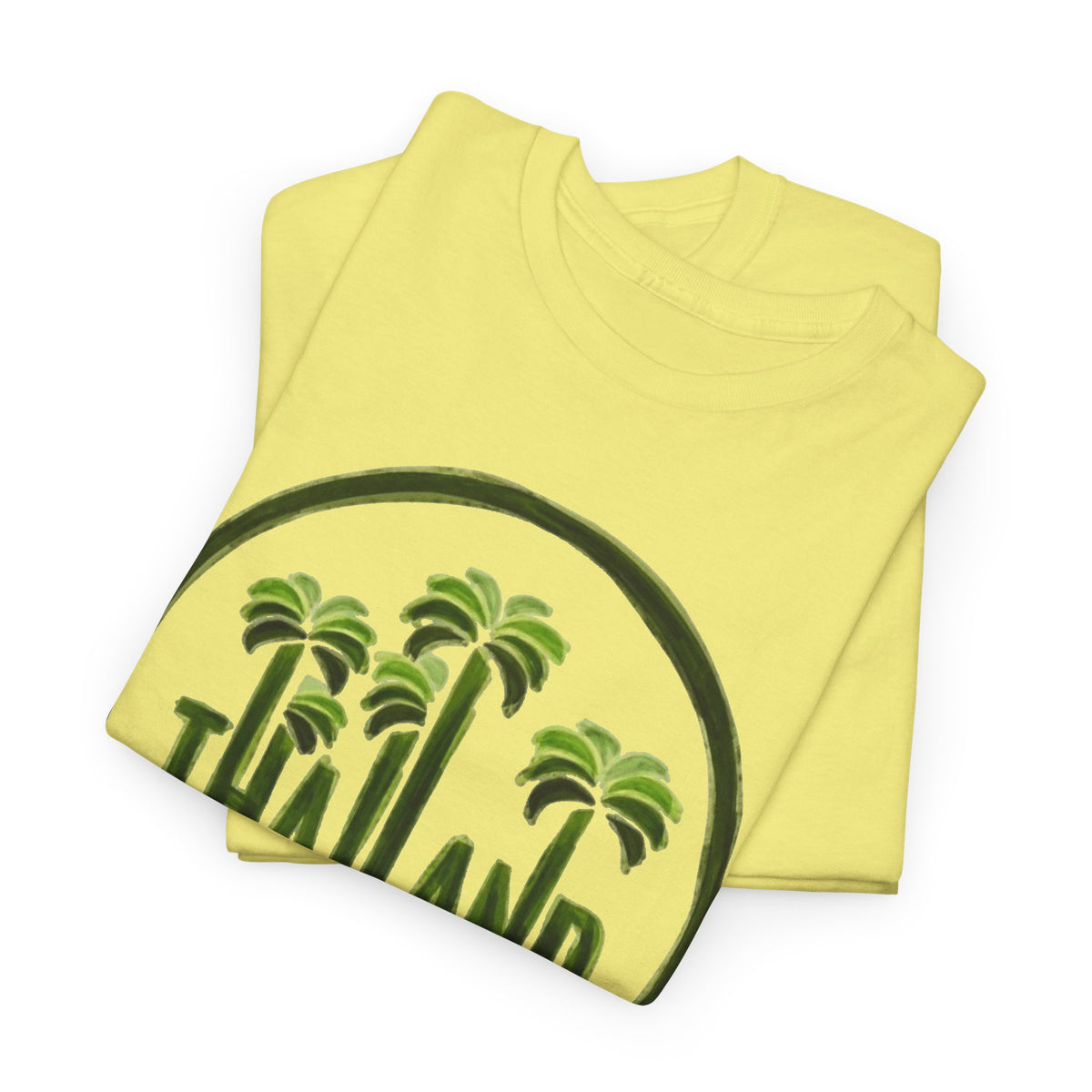 Thailand Palm Tree Wave T-Shirt Men's Graphic Tee
