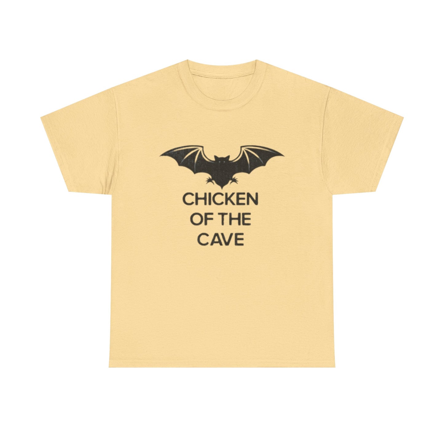 Chicken Of The Cave Anchorman Funny Graphic T Shirt Unisex Heavy Cotton Tee