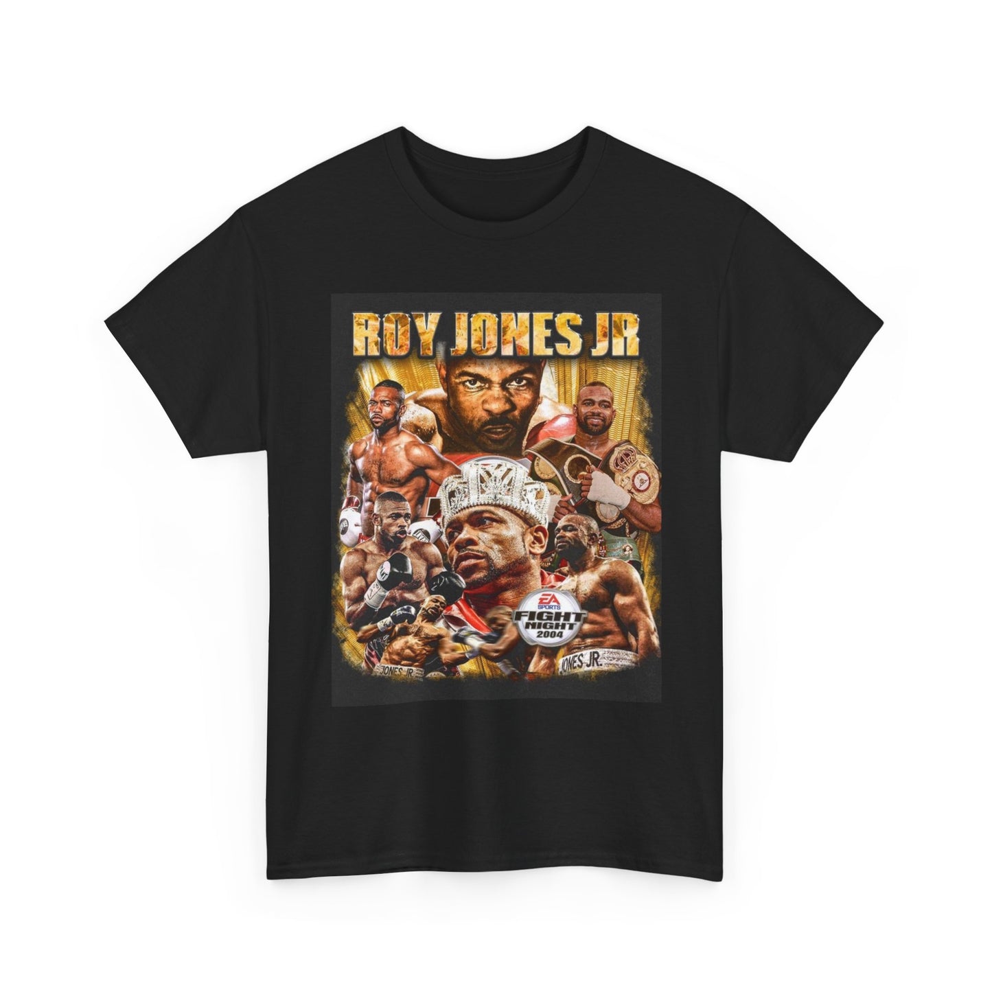 Roy Jones Jr Boxing UFC Graphic T Shirt Vintage Unisex Heavy Cotton Tee