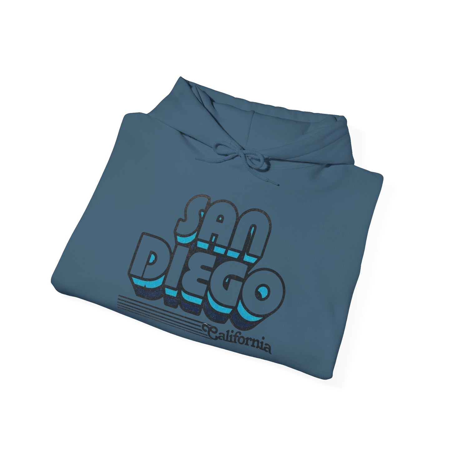 San Diego California Vintage Graphic Hoodie Heavy Blend™ NEW Sweatshirt