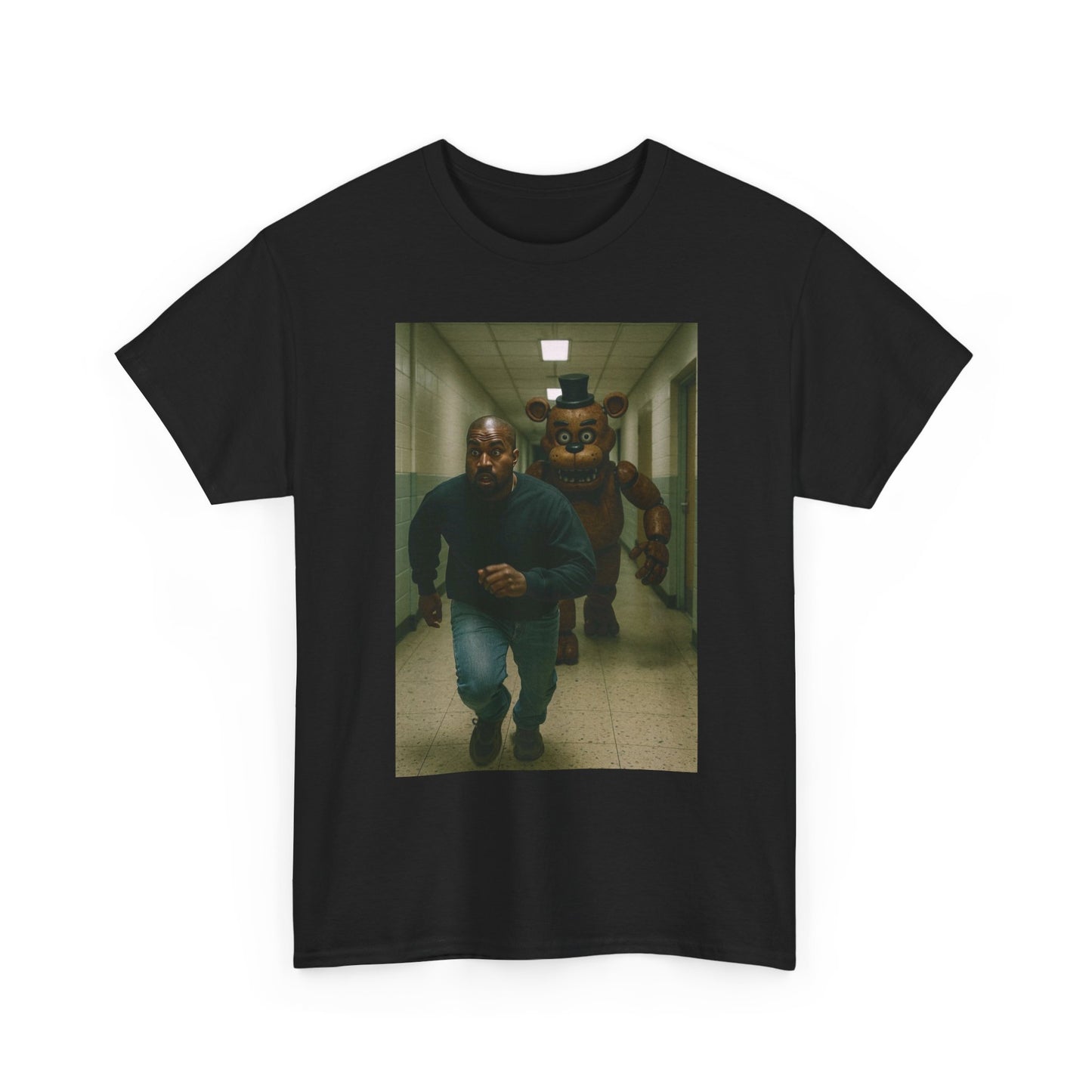 Kanye Friday Night At Freddy's Graphic T Shirt Cotton Tee NEW