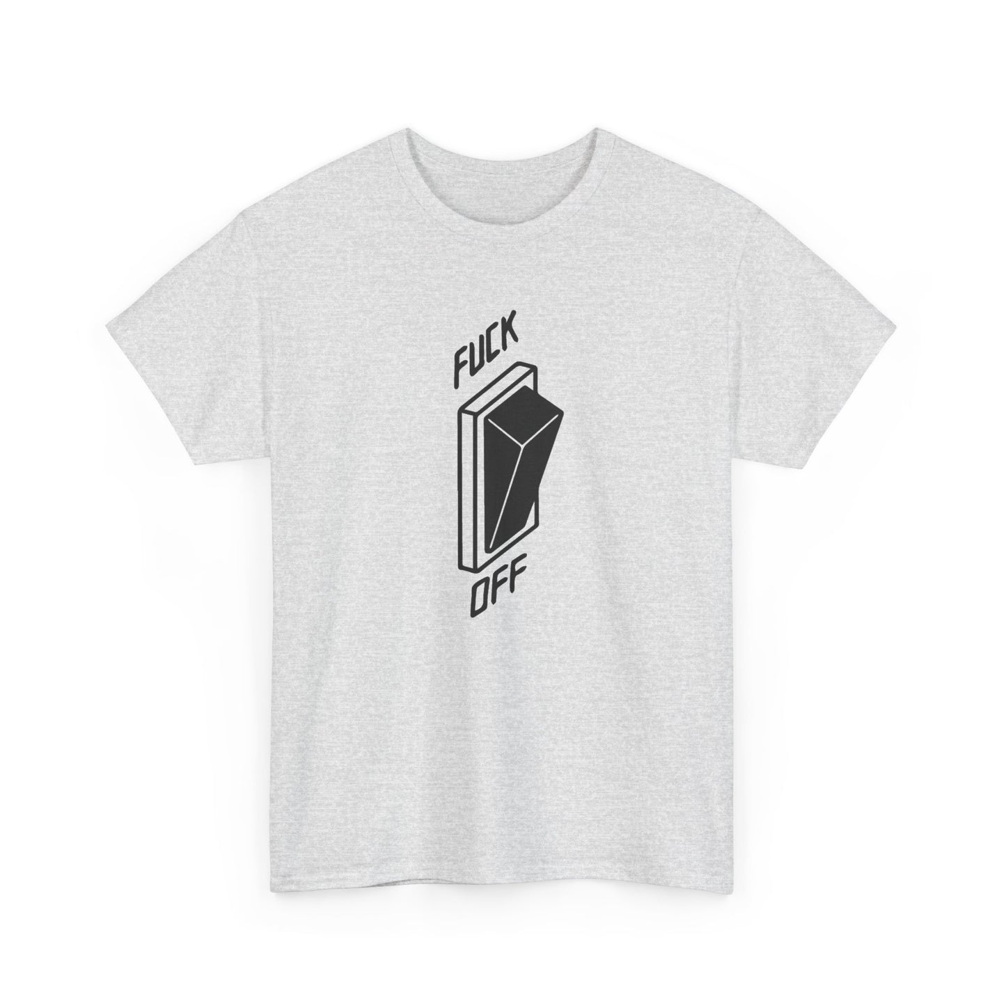 F Off Funny Jokes Humor Graphic T Shirt NEW Vintage Unisex Heavy Cotton Tee