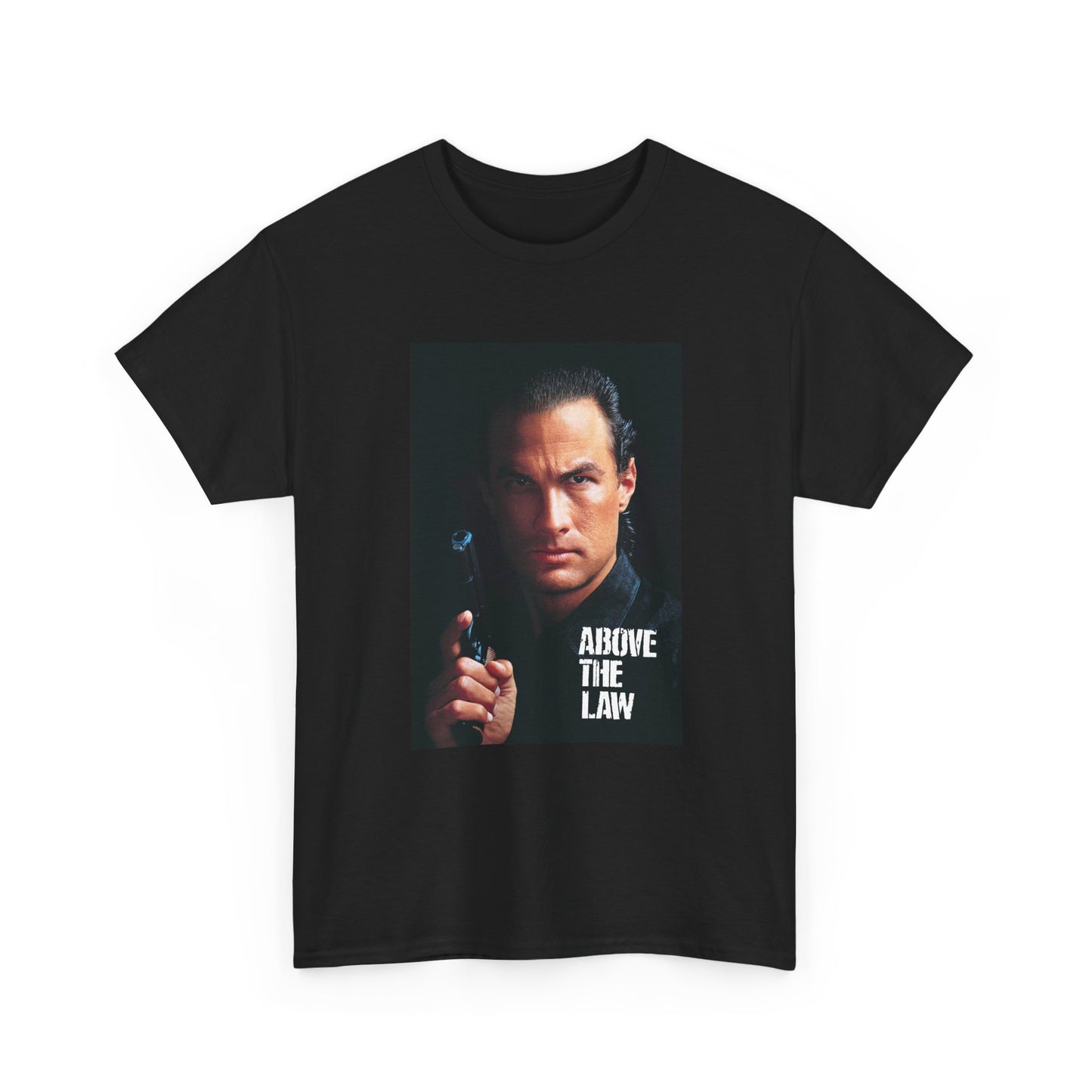 Steven seagal T-shirt vintage retro design 90s Unisex Heavy Cotton Tee
