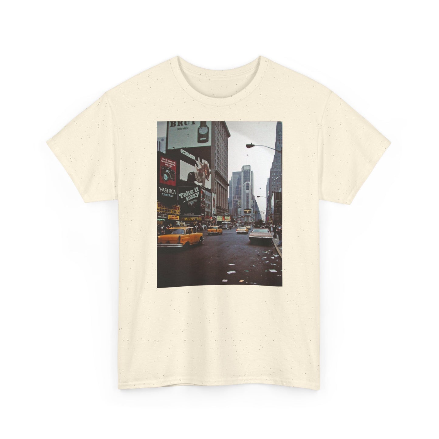 New York retro vintage supreme style Heavy Cotton Tee