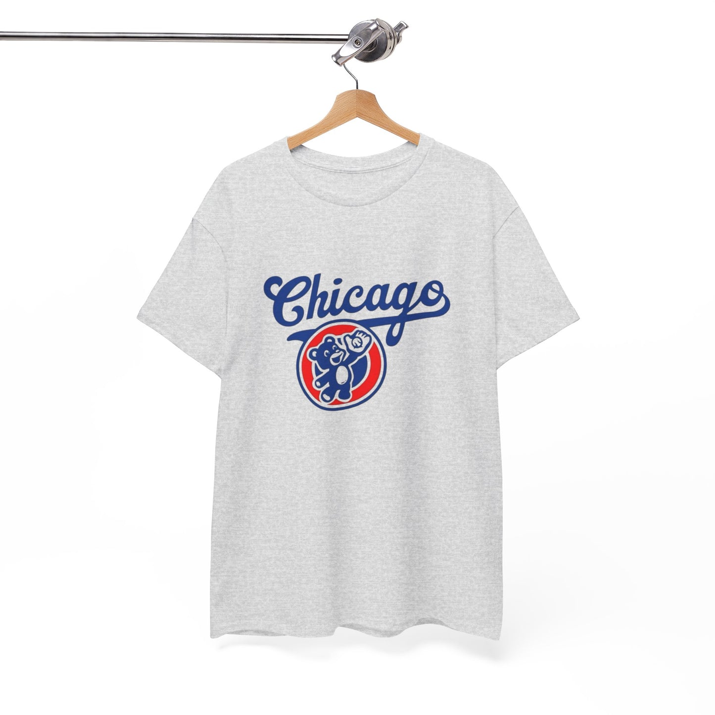 Chicago Baseball Retro Graphic T Shirt NEW ADULT Unisex Heavy Cotton Tee