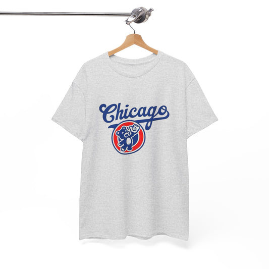 Chicago Baseball Retro Graphic T Shirt NEW ADULT Unisex Heavy Cotton Tee