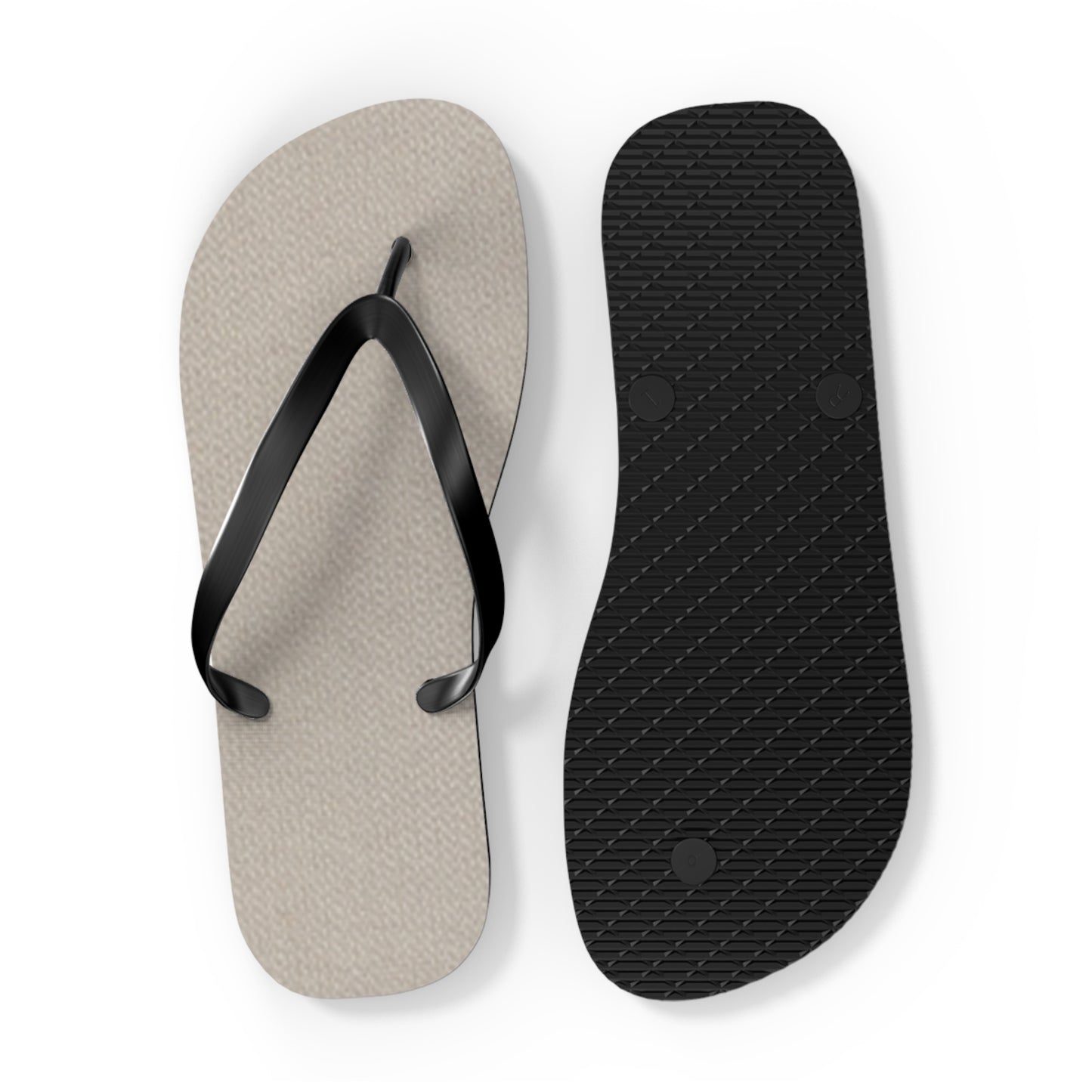Tan Gray Flip Flops, Sandals Slides, Summer Footwear, Brand New