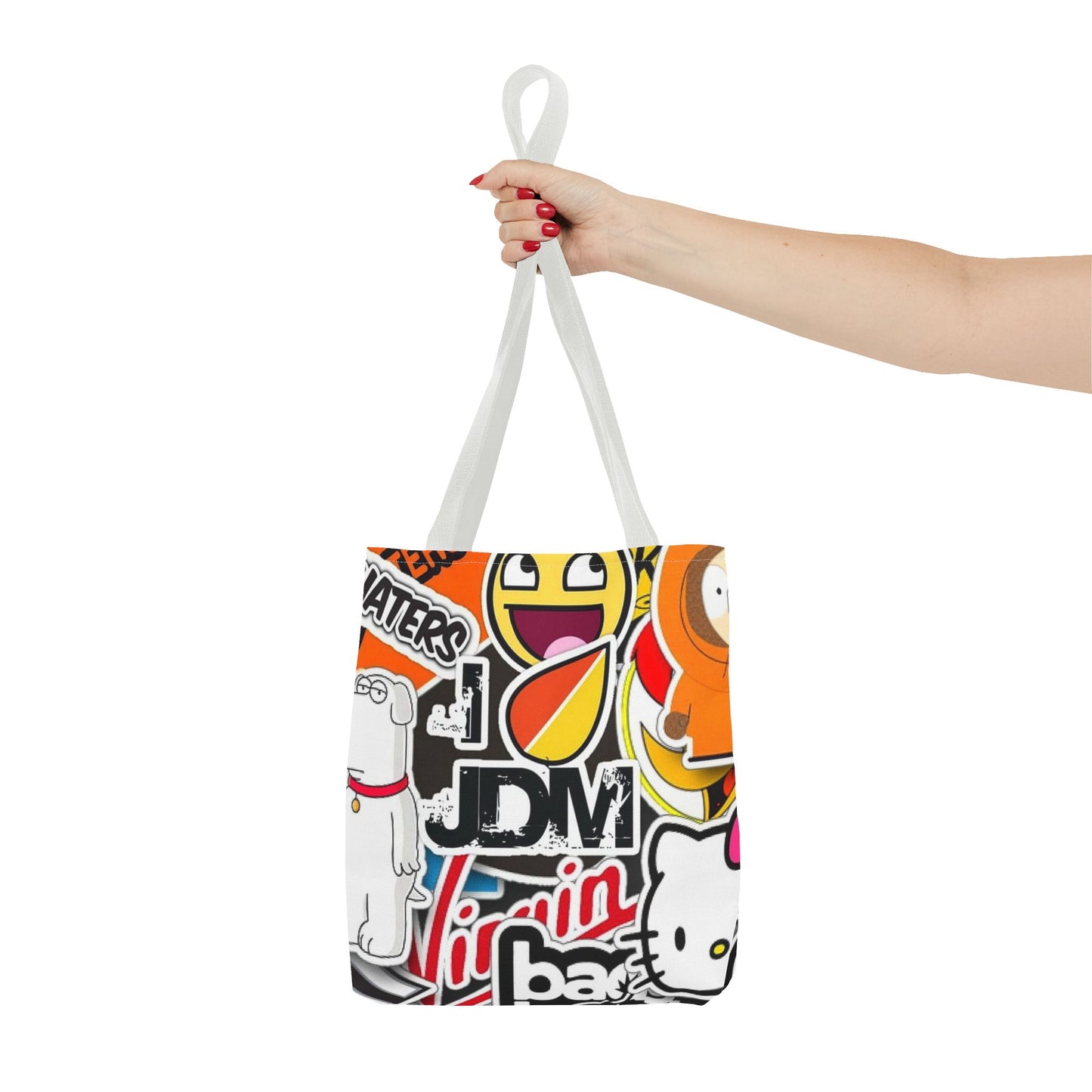 Sticker Print All Over Print BRAND NEW Purse, Pocketbook,Travel Tote Bag