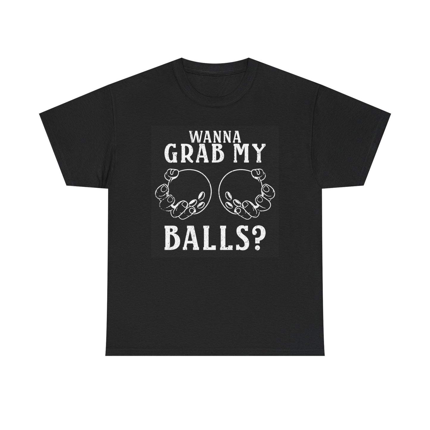 Wanna Grab My Bowling Balls Graphic T Shirt Brand New Cotton Tee