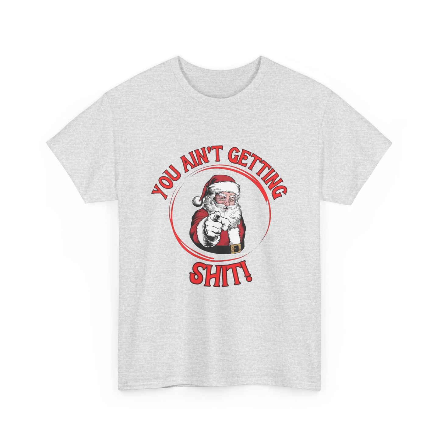 Funny Santa Jokes Graphic T Shirt Unisex NEW Heavy Cotton Tee