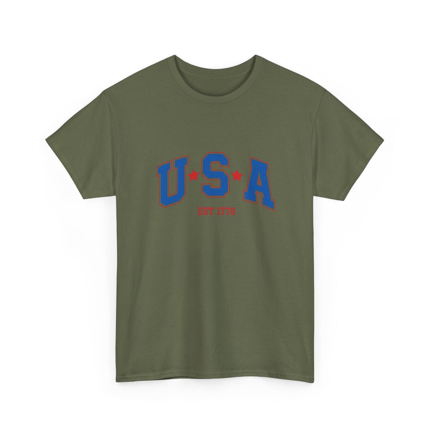 USA 1776 America Graphic T Shirt Adult New Tee