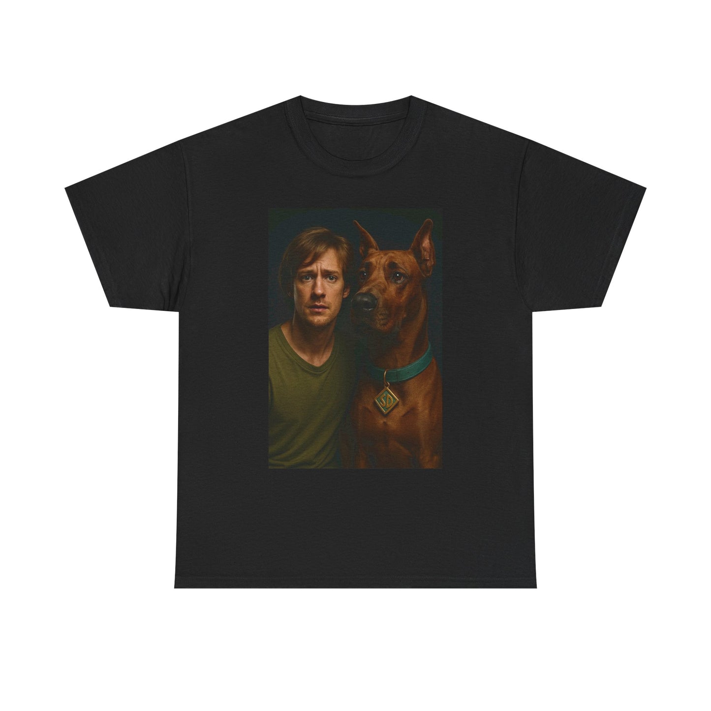 Scooby Doo And Shaggy Funny Comedy Realistic Graphic T Shirt BRAND NEW S-5XL