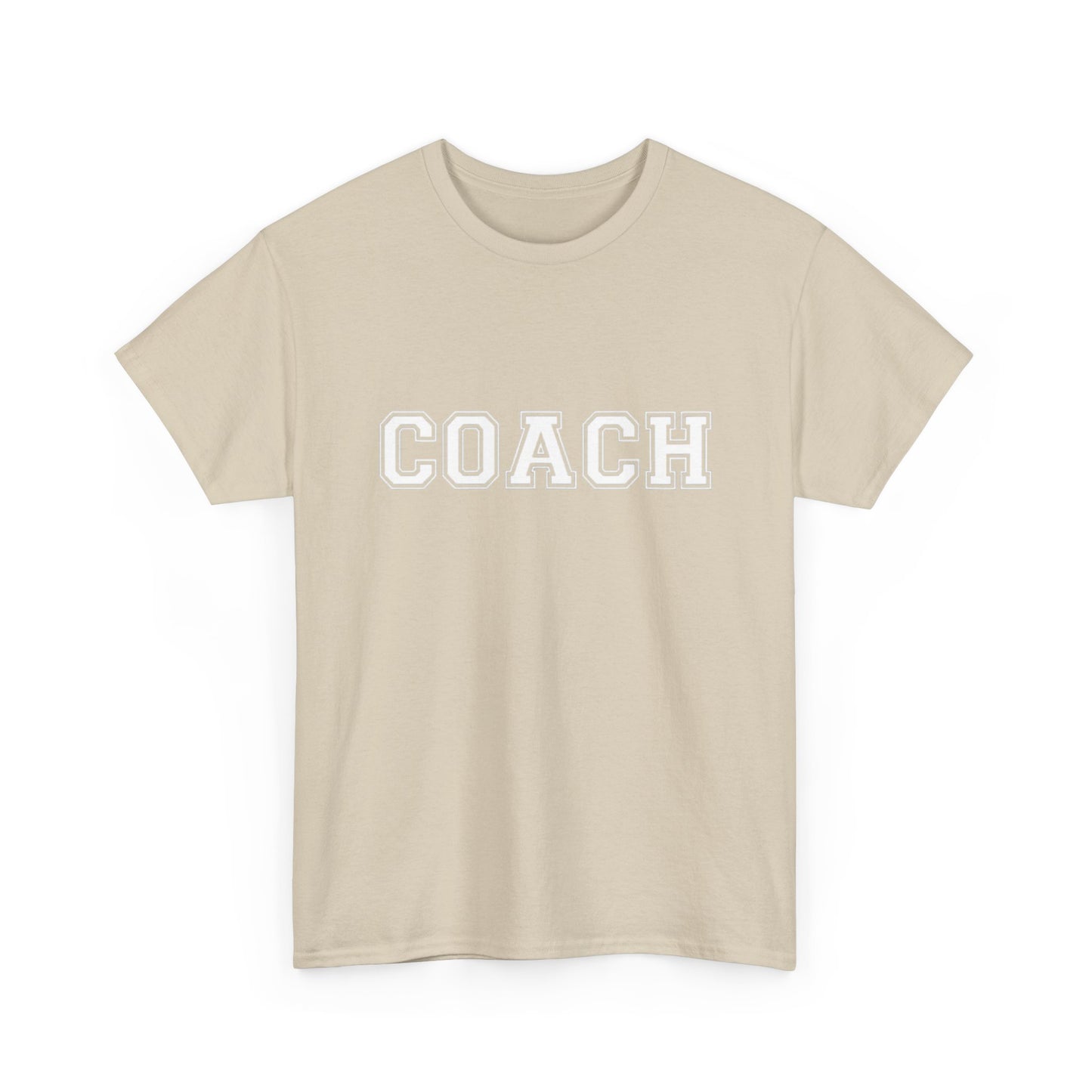 Coach Sports Retro Gym Graphic T Shirt Unisex Heavy Cotton Tee