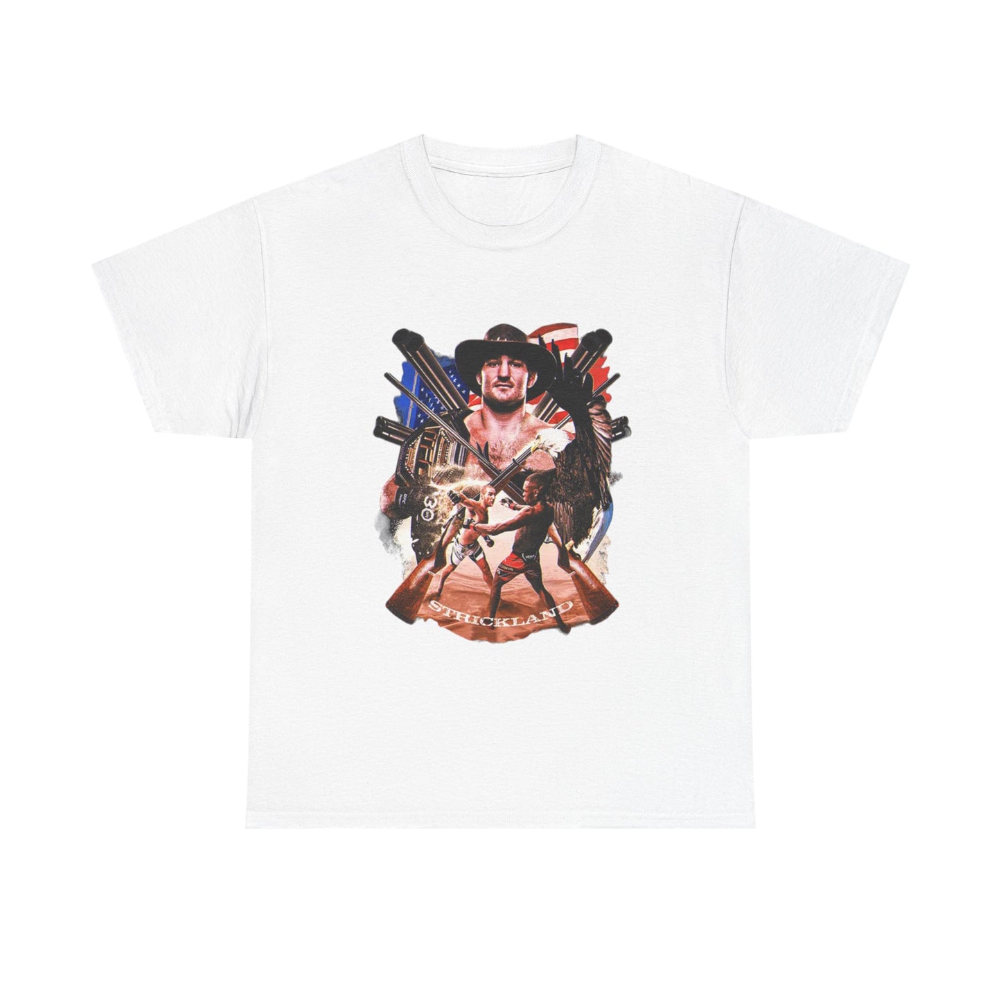 Sean Strickland T-shirt UFC graphic mma wrestling Unisex Heavy Cotton Tee