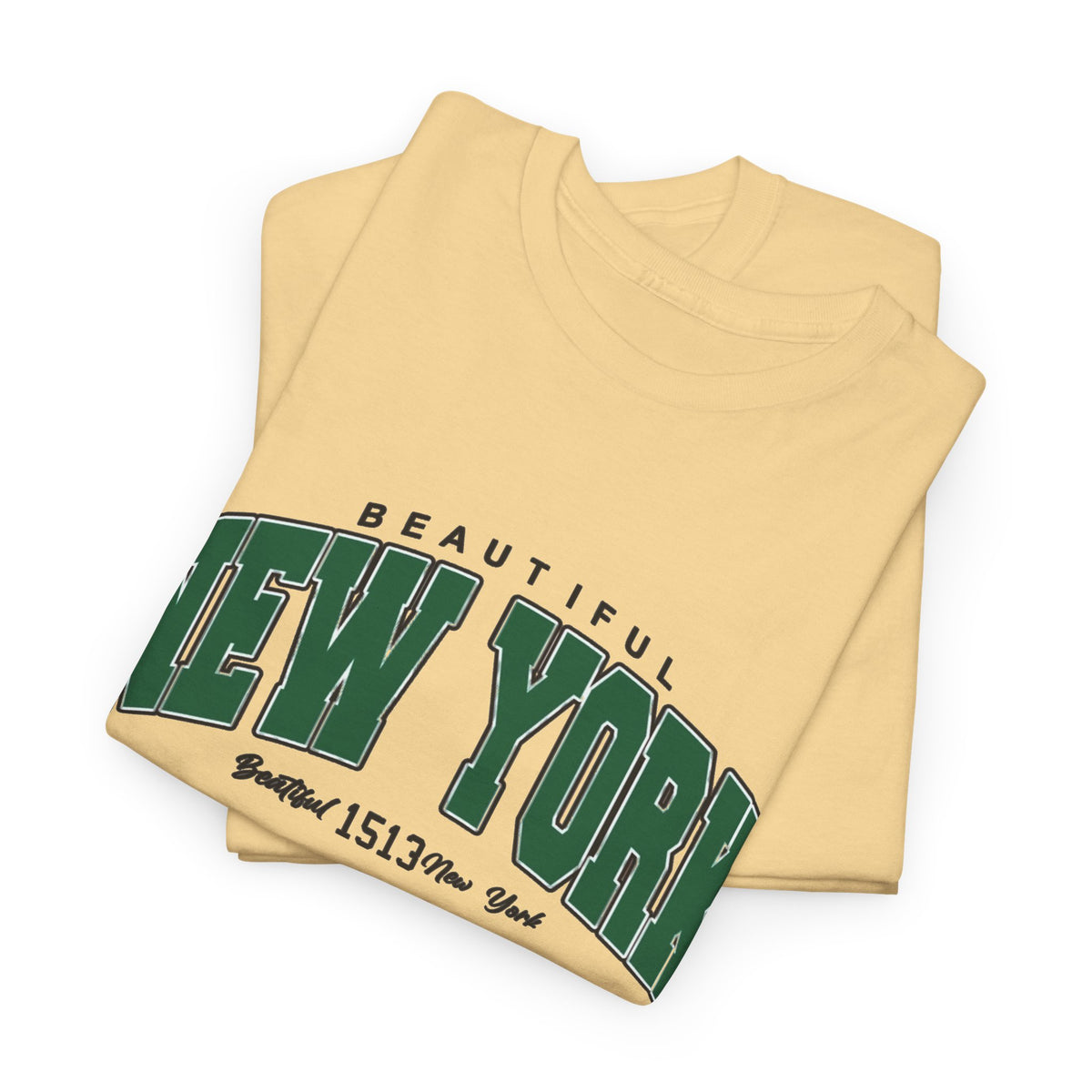 Beautiful New York Graphic T Shirt Men's Heavy Cotton Tee