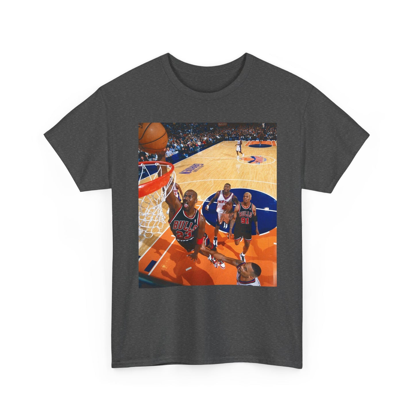 Michael Jordan Vintage Graphic Dunk T Shirt Retro Unisex Heavy Cotton Tee