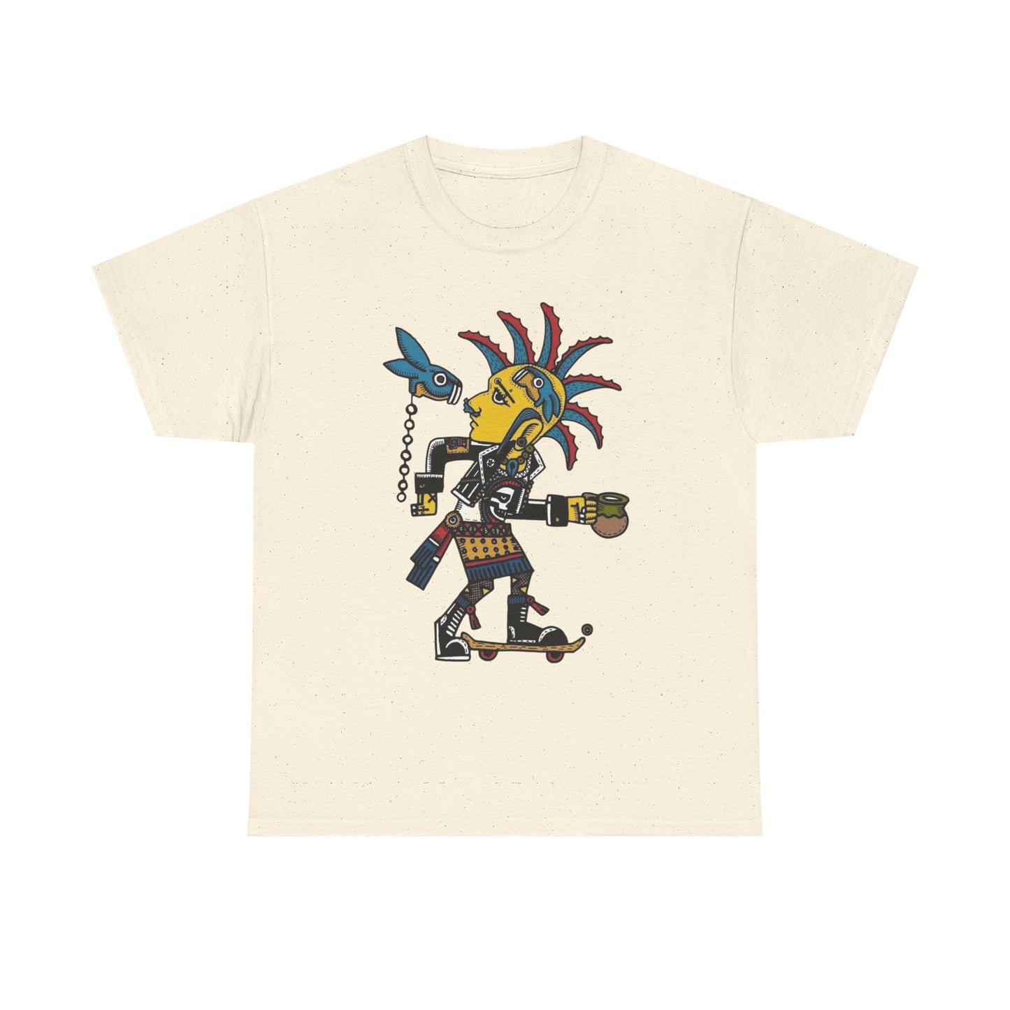 Ancient Skateboarding Graphic T Shirt Unisex Heavy Cotton NEW Tee