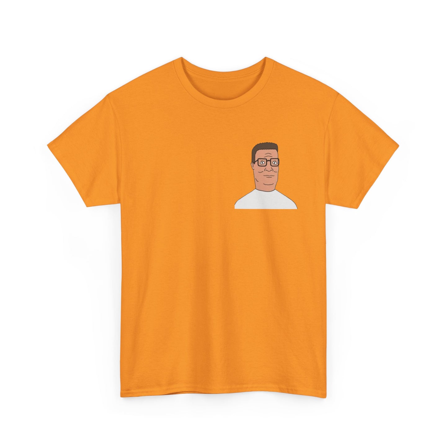 Hank Hill Funny Graphic T-Shirt Comfy Cotton Tee Brand NEW