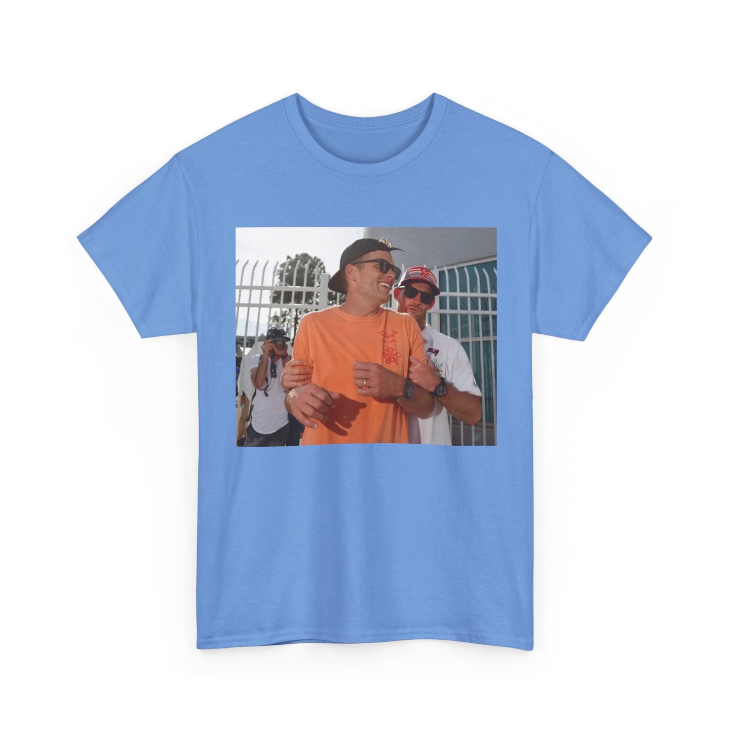 Tom Brady funny drunk T-shirt buccaneers Florida patriots Unisex Heavy Cotton