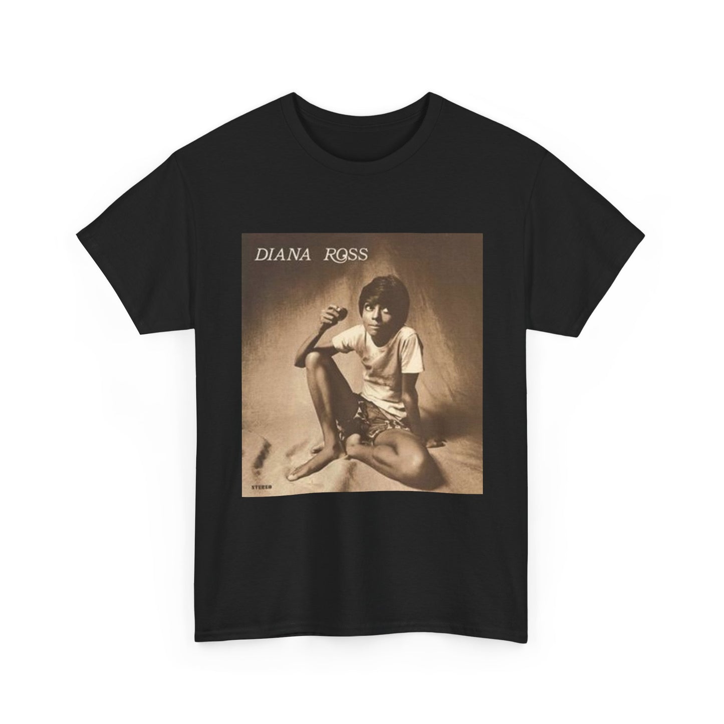 Diana Ross Tshirt Retro Album Art Queen Diana Poster Unisex Heavy Cotton Tee 89