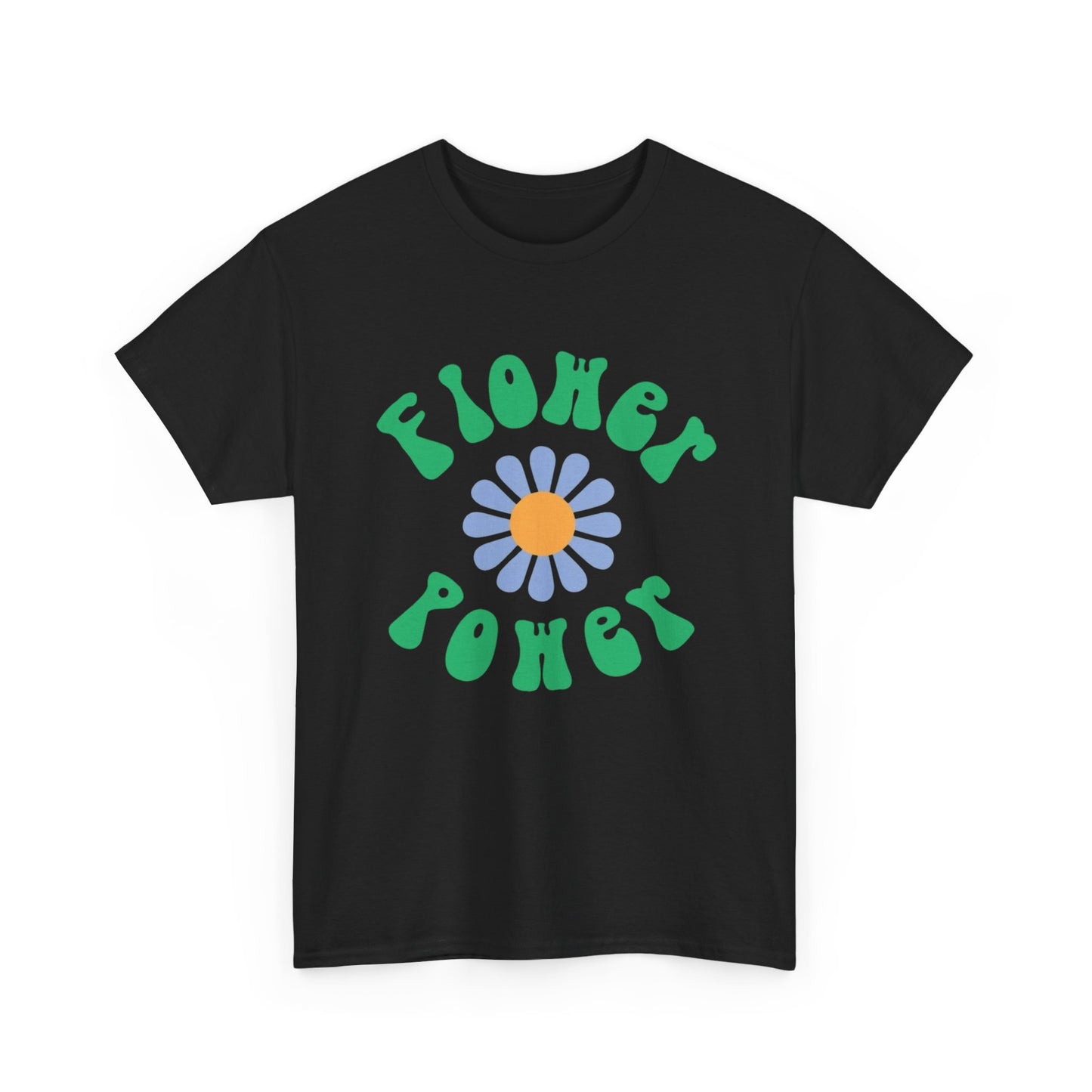 Flower Power Graphic T Shirt NEW Adult Cotton