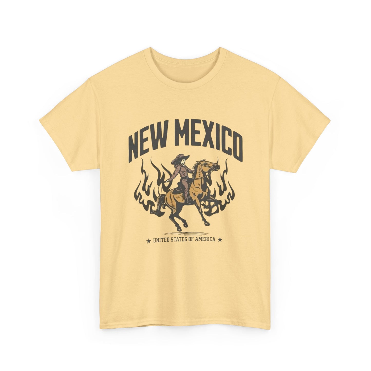 New Mexico Cowboys Graphic T Shirt ALL SIZES Tee Unisex Heavy Cotton