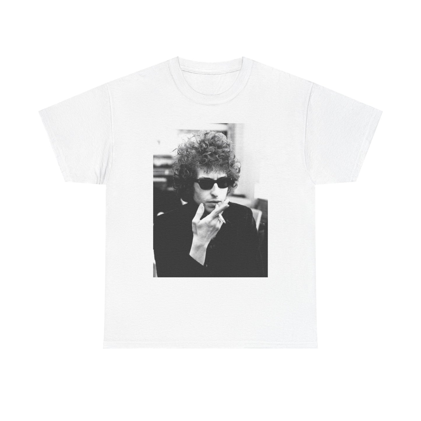 Bob Dylan Graphic T Shirt Vintage Photo Retro Unisex Heavy Cotton Tee